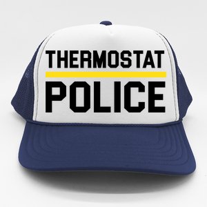 Thermostat Police Logo Trucker Hat