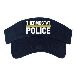 Thermostat Police Logo Valucap Bio-Washed Visor