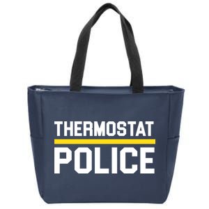 Thermostat Police Logo Zip Tote Bag