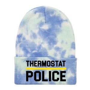 Thermostat Police Logo Tie Dye 12in Knit Beanie