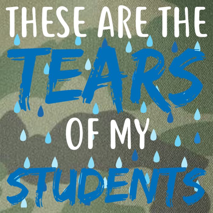 These Are The Tears of my Students Legacy Tie Dye Trucker Hat