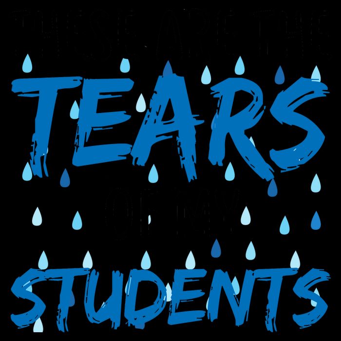 These Are The Tears of my Students 16oz Travel Tumbler