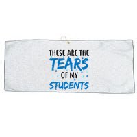 These Are The Tears of my Students Large Microfiber Waffle Golf Towel