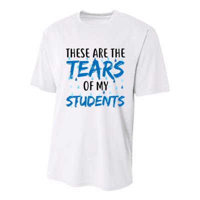 These Are The Tears of my Students Youth Performance Sprint T-Shirt