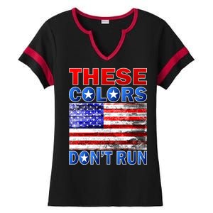 These Colors Don't Run Ladies Halftime Notch Neck Tee