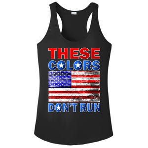 These Colors Don't Run Ladies PosiCharge Competitor Racerback Tank