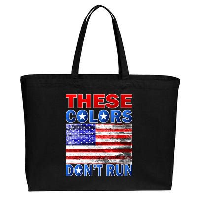 These Colors Don't Run Cotton Canvas Jumbo Tote