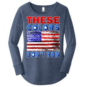 These Colors Don't Run Women's Perfect Tri Tunic Long Sleeve Shirt