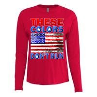 These Colors Don't Run Womens Cotton Relaxed Long Sleeve T-Shirt