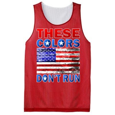 These Colors Don't Run Mesh Reversible Basketball Jersey Tank