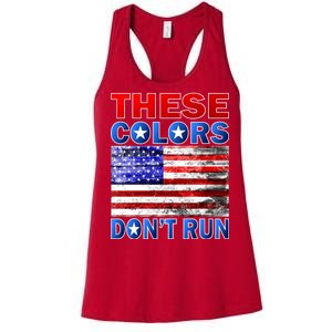 These Colors Don't Run Women's Racerback Tank