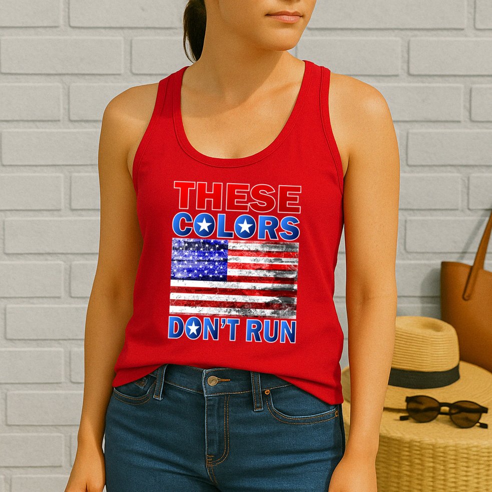These Colors Don't Run Womens Tank Top