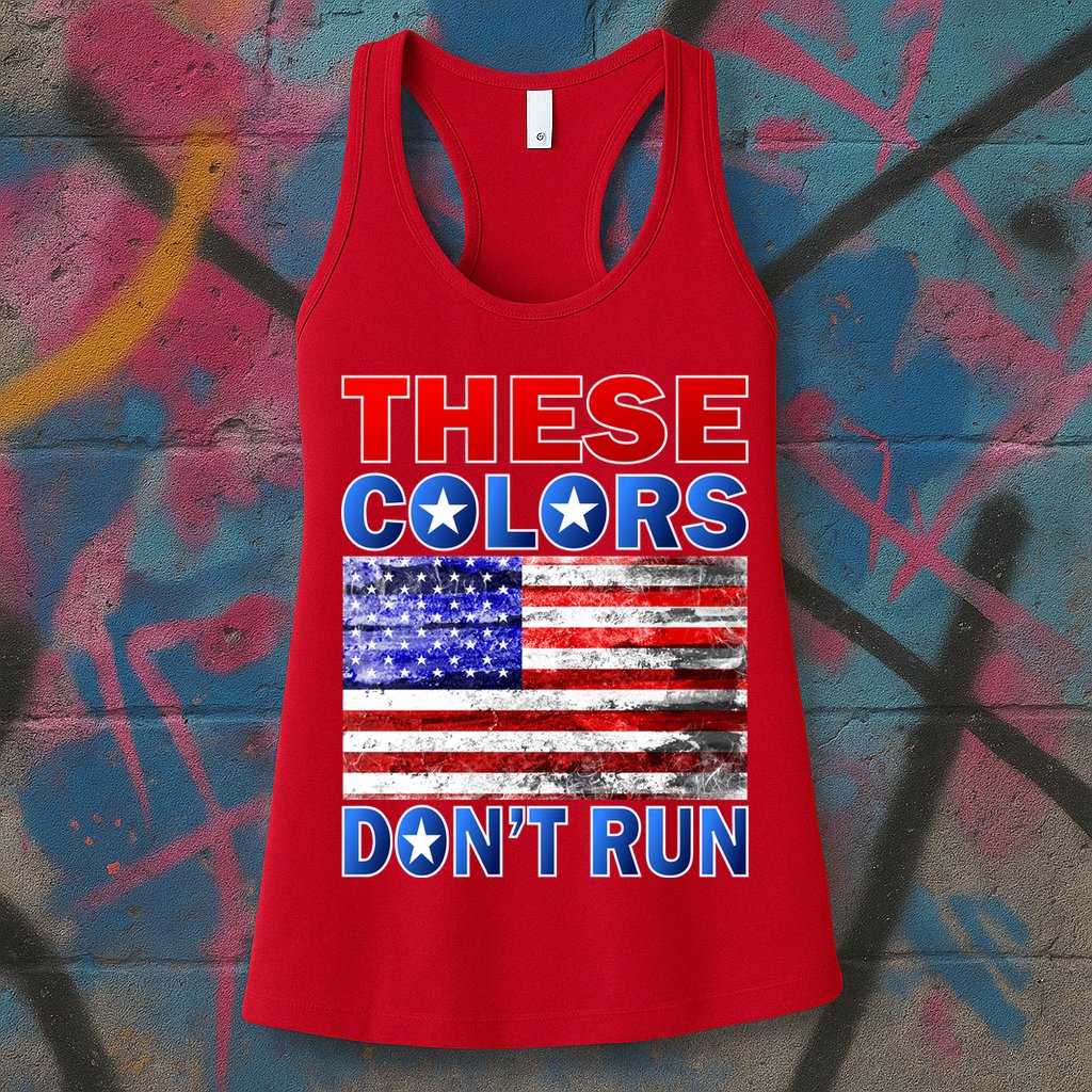 These Colors Don't Run Womens Tank Top