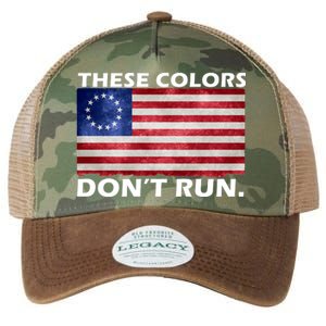 These Colors Don't Run Betsy Ross Flag Legacy Tie Dye Trucker Hat