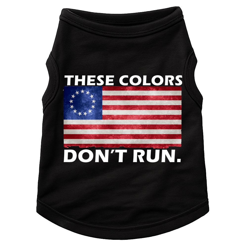 These Colors Don't Run Betsy Ross Flag Doggie Tank