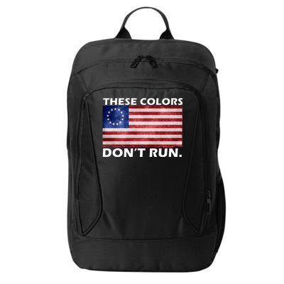 These Colors Don't Run Betsy Ross Flag City Backpack