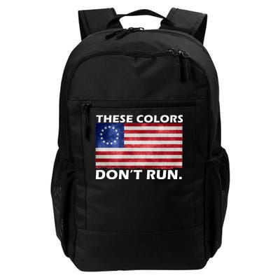 These Colors Don't Run Betsy Ross Flag Daily Commute Backpack