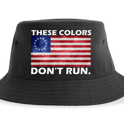 These Colors Don't Run Betsy Ross Flag Sustainable Bucket Hat