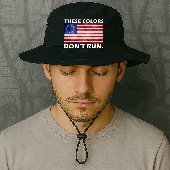 These Colors Don't Run Betsy Ross Flag Bucket Hat