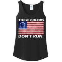 These Colors Don't Run Betsy Ross Flag Ladies Essential Tank