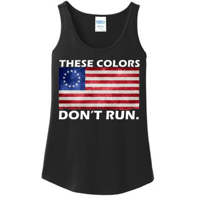 These Colors Don't Run Betsy Ross Flag Ladies Essential Tank