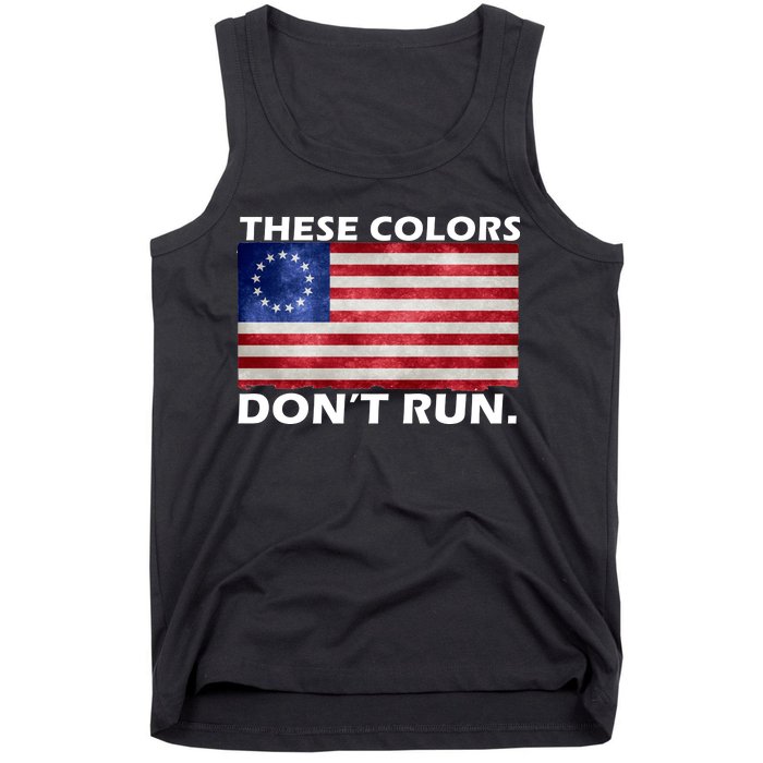 These Colors Don't Run Betsy Ross Flag Tank Top