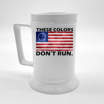 These Colors Don't Run Betsy Ross Flag Beer Stein