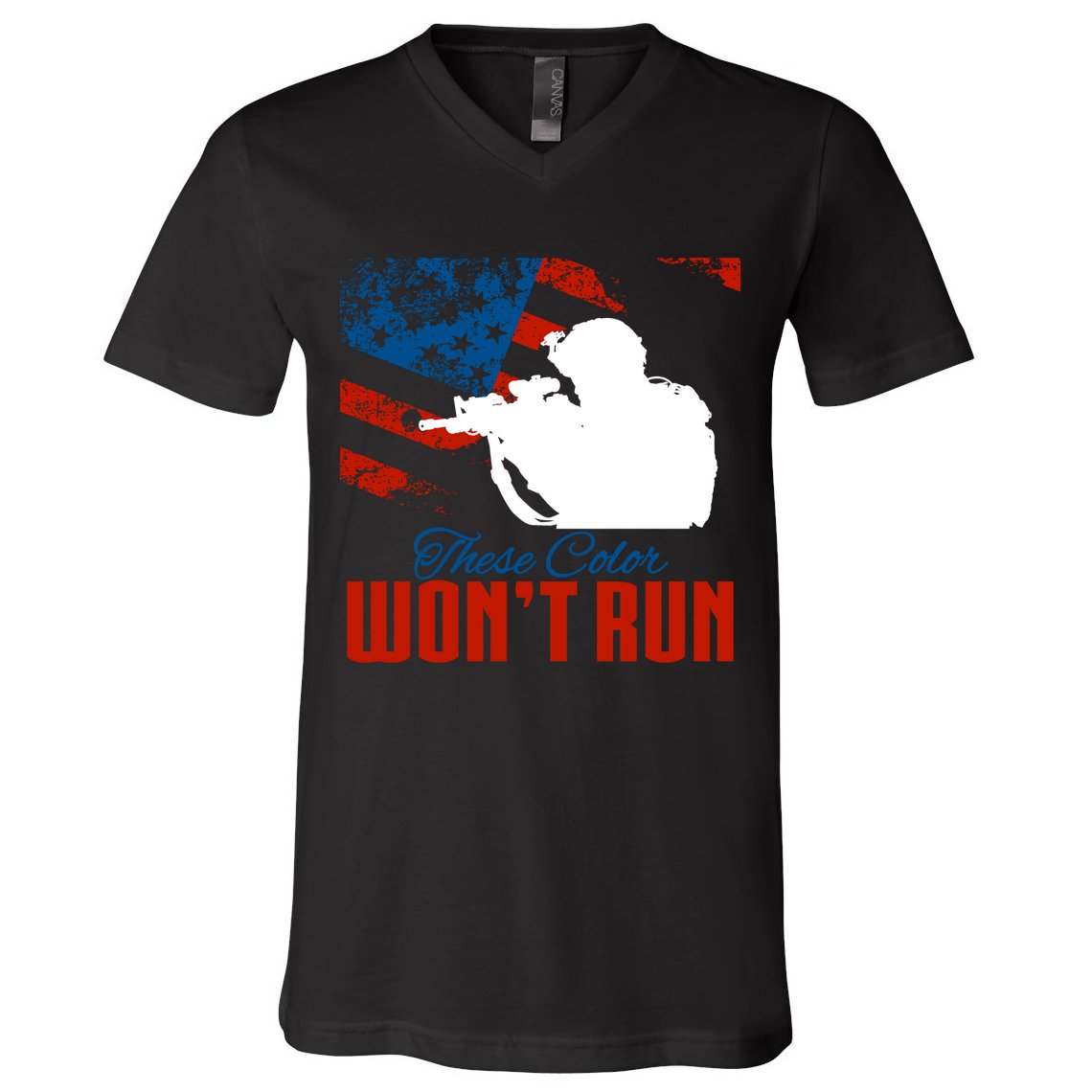 These Colors Won't Run V-Neck T-Shirt
