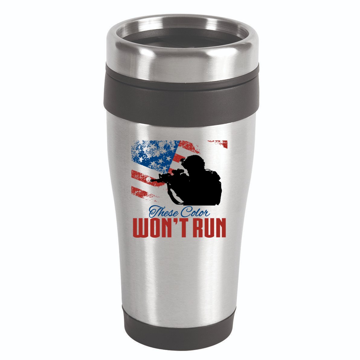 These Colors Won't Run 16oz Travel Tumbler
