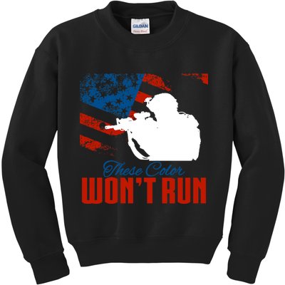 These Colors Won't Run Kids Sweatshirt
