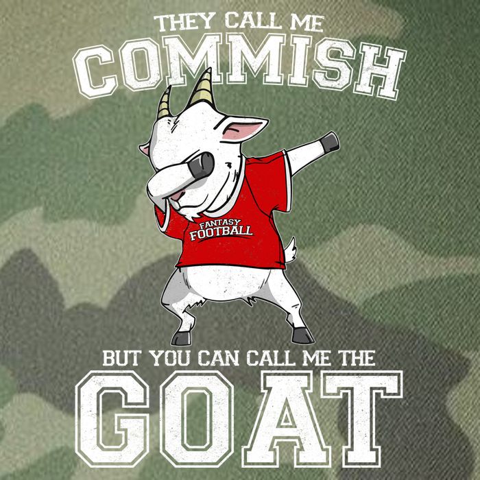 They Call Me Commish GOAT Legacy Tie Dye Trucker Hat