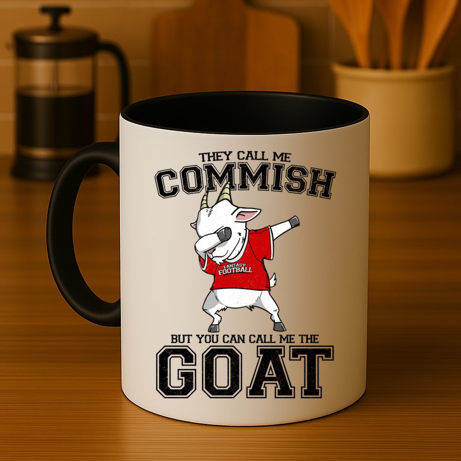 They Call Me Commish GOAT Mug