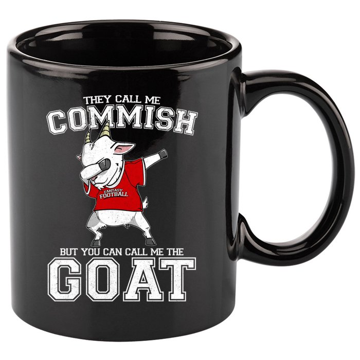 They Call Me Commish GOAT 11oz C Handle Ceramic Mug