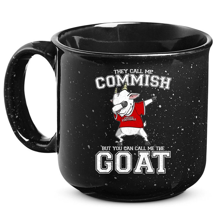 They Call Me Commish GOAT 15oz Campfire Ceramic Mug