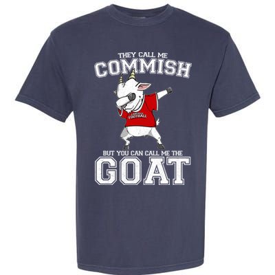 They Call Me Commish GOAT Garment-Dyed Heavyweight T-Shirt