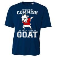 They Call Me Commish GOAT Cooling Performance Crew T-Shirt