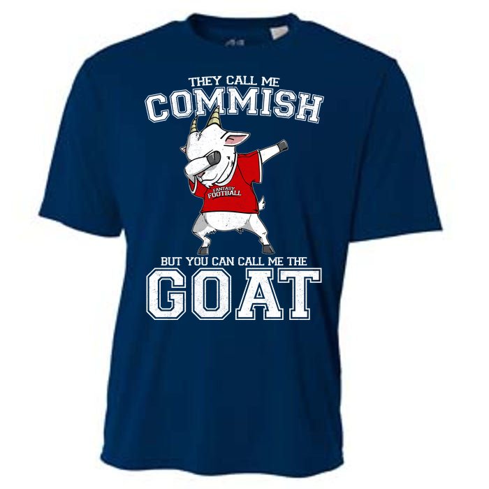 They Call Me Commish GOAT Cooling Performance Crew T-Shirt