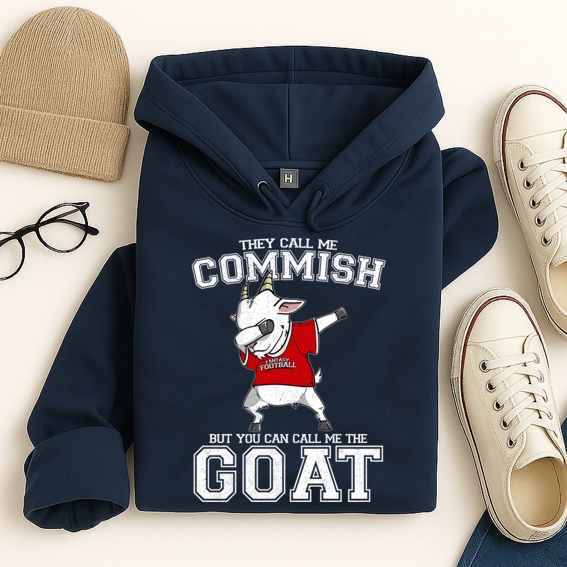 They Call Me Commish GOAT Hoodie
