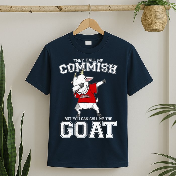 They Call Me Commish GOAT T-Shirt