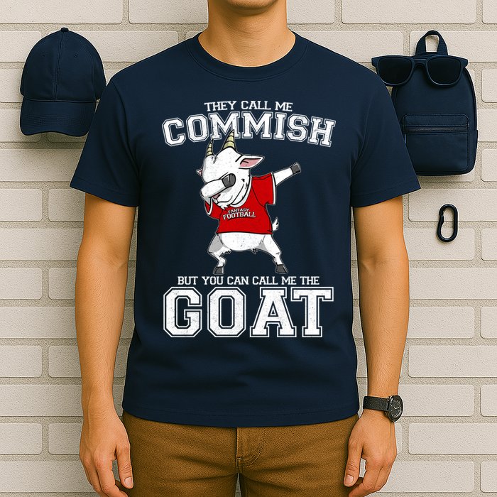 They Call Me Commish GOAT T-Shirt