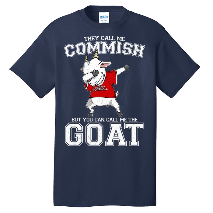 They Call Me Commish GOAT Tall T-Shirt