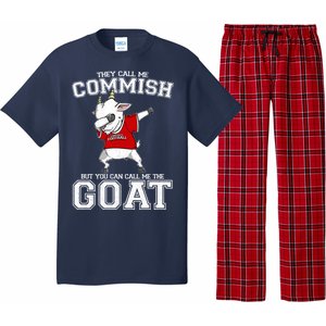 They Call Me Commish GOAT Pajama Set