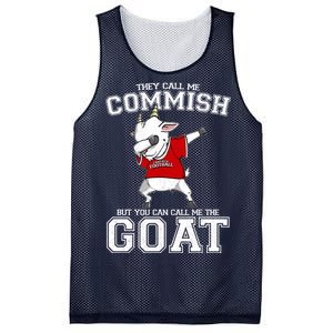 They Call Me Commish GOAT Mesh Reversible Basketball Jersey Tank