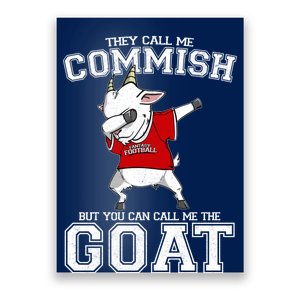 They Call Me Commish GOAT Poster