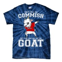 They Call Me Commish GOAT Tie-Dye T-Shirt