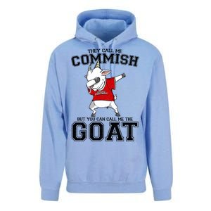 They Call Me Commish GOAT Unisex Surf Hoodie