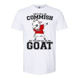 They Call Me Commish GOAT Softstyle CVC T-Shirt