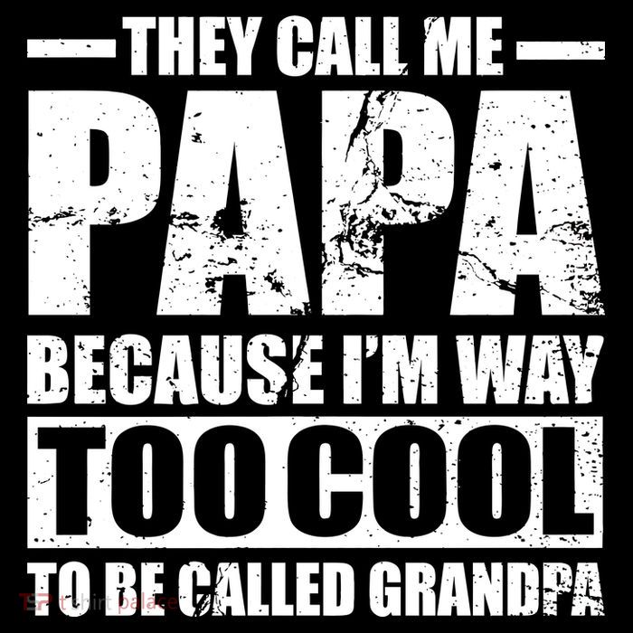 They Call Me Papa Because I'm Too Cool To Be Called Grandpa Cooling Performance Long Sleeve Crew
