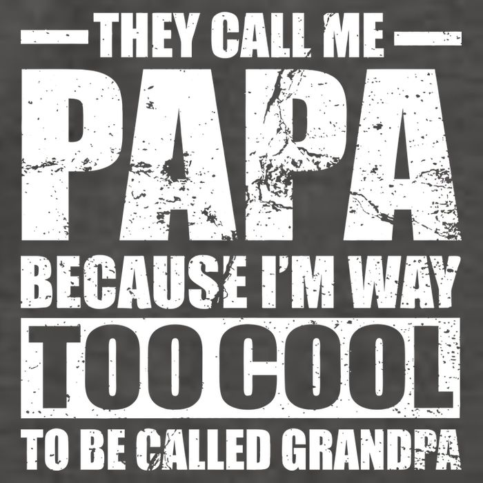 They Call Me Papa Because I'm Too Cool To Be Called Grandpa Vector Backpack