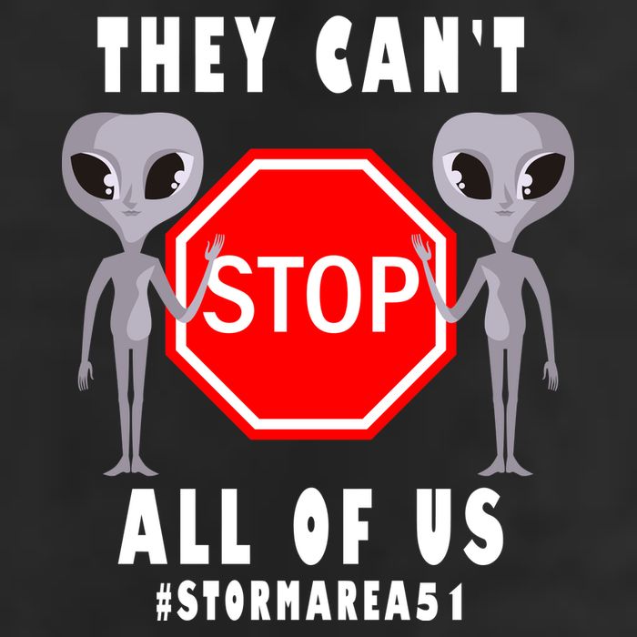 They Can't Stop All Of Us Aliens Storm Area 51 Golf Towel